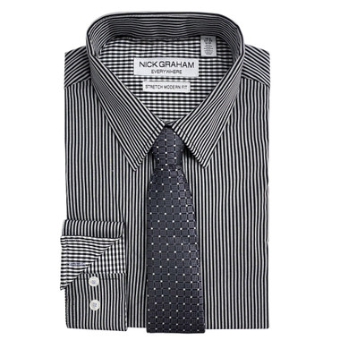 dress shirt with tie